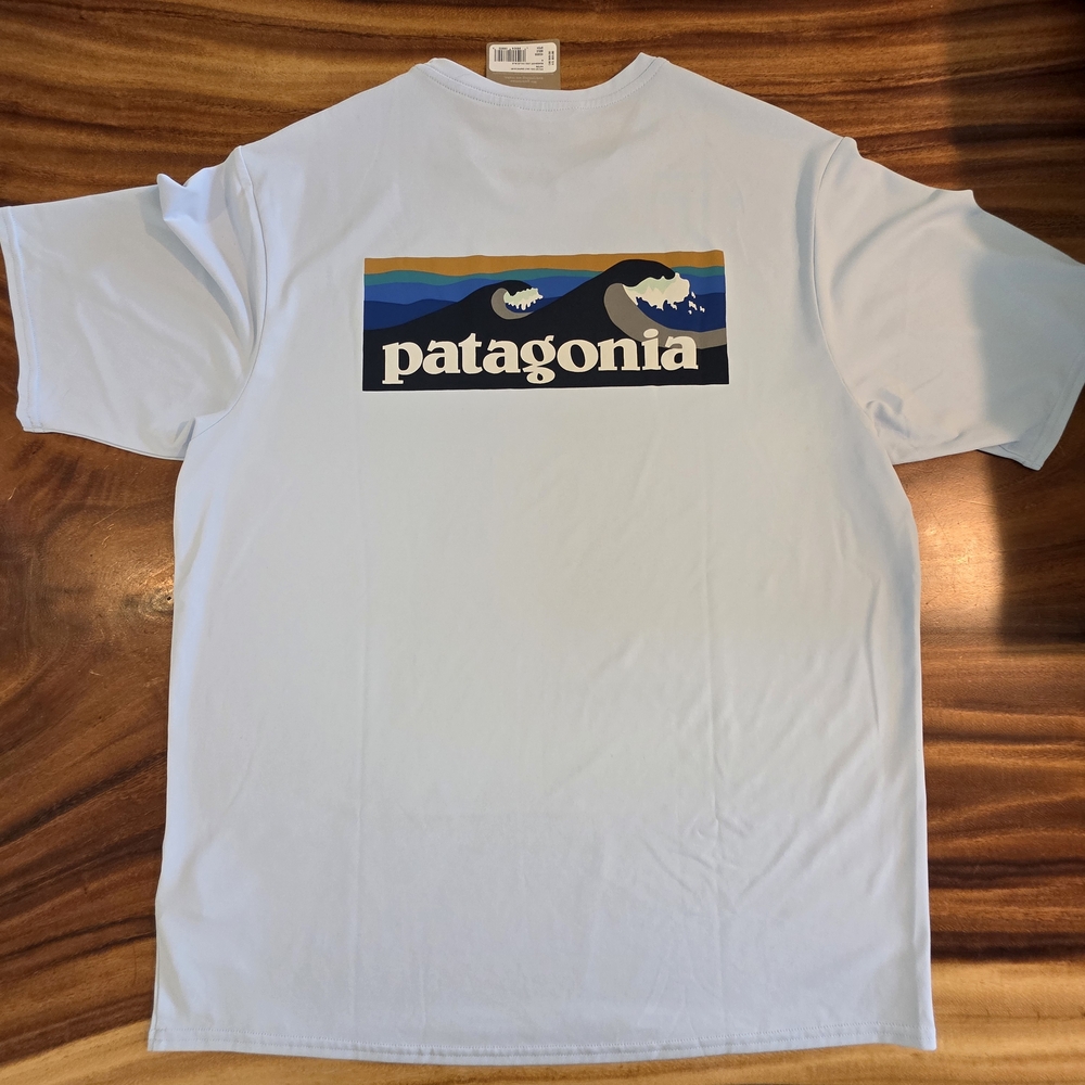 Patagonia Sky Blue Men's Short Sleeve Tee